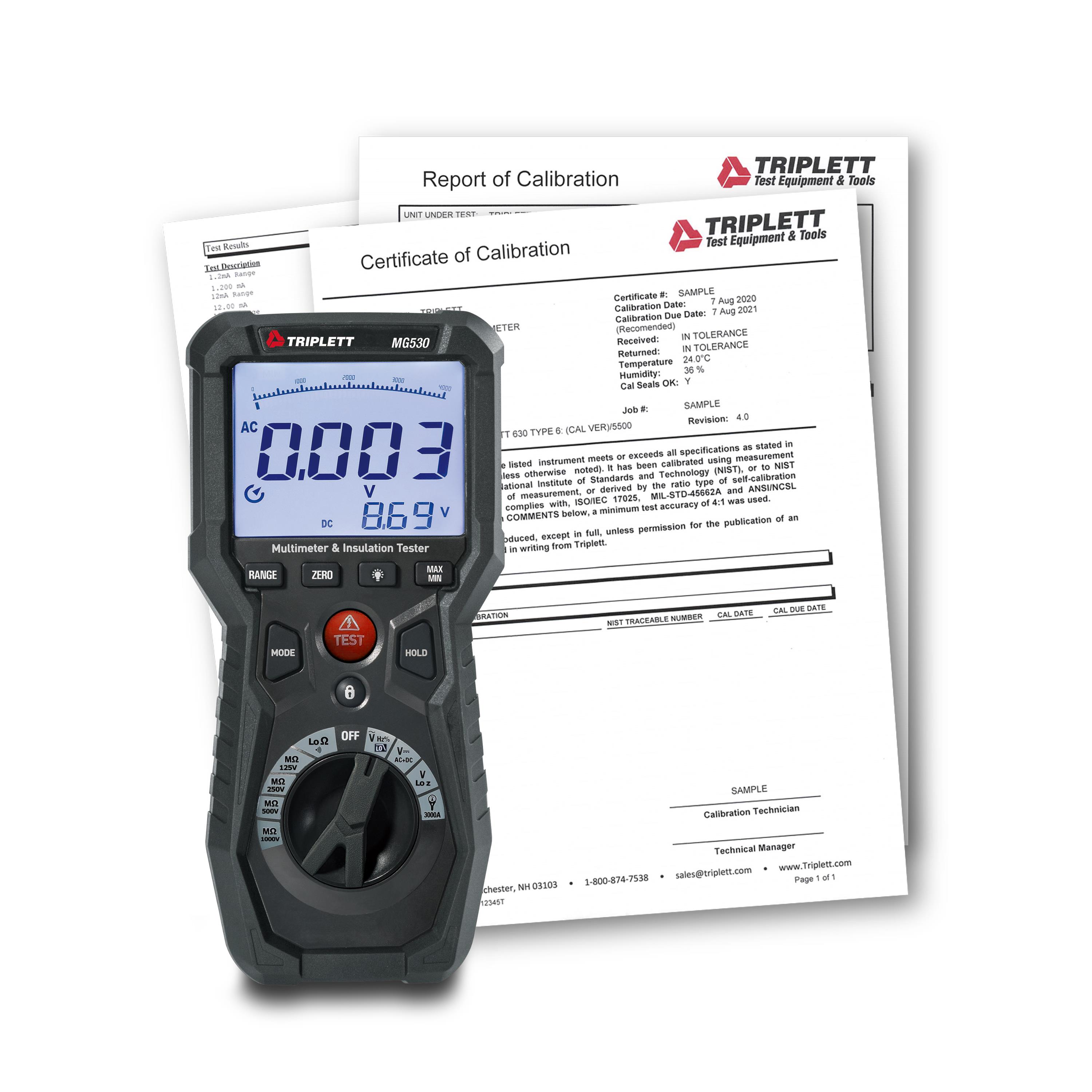 Triplett Test Equipment and Tools MG530-NIST electronic component