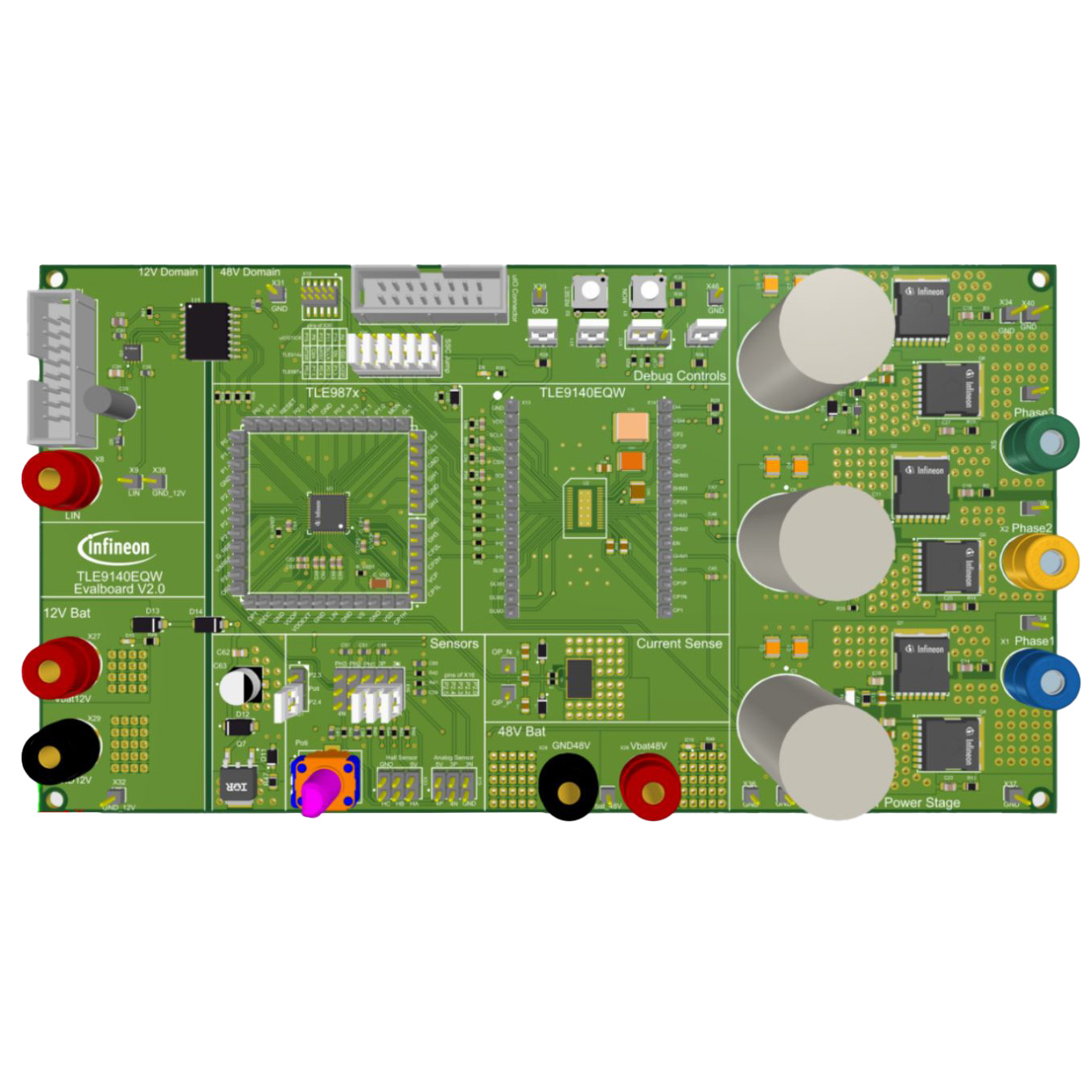 Infineon Technologies TLE9140EQWEVALTOBO1 electronic component