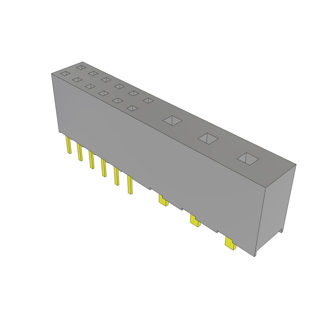 Samtec Inc. HPFC-106-01-L-D-03 electronic component