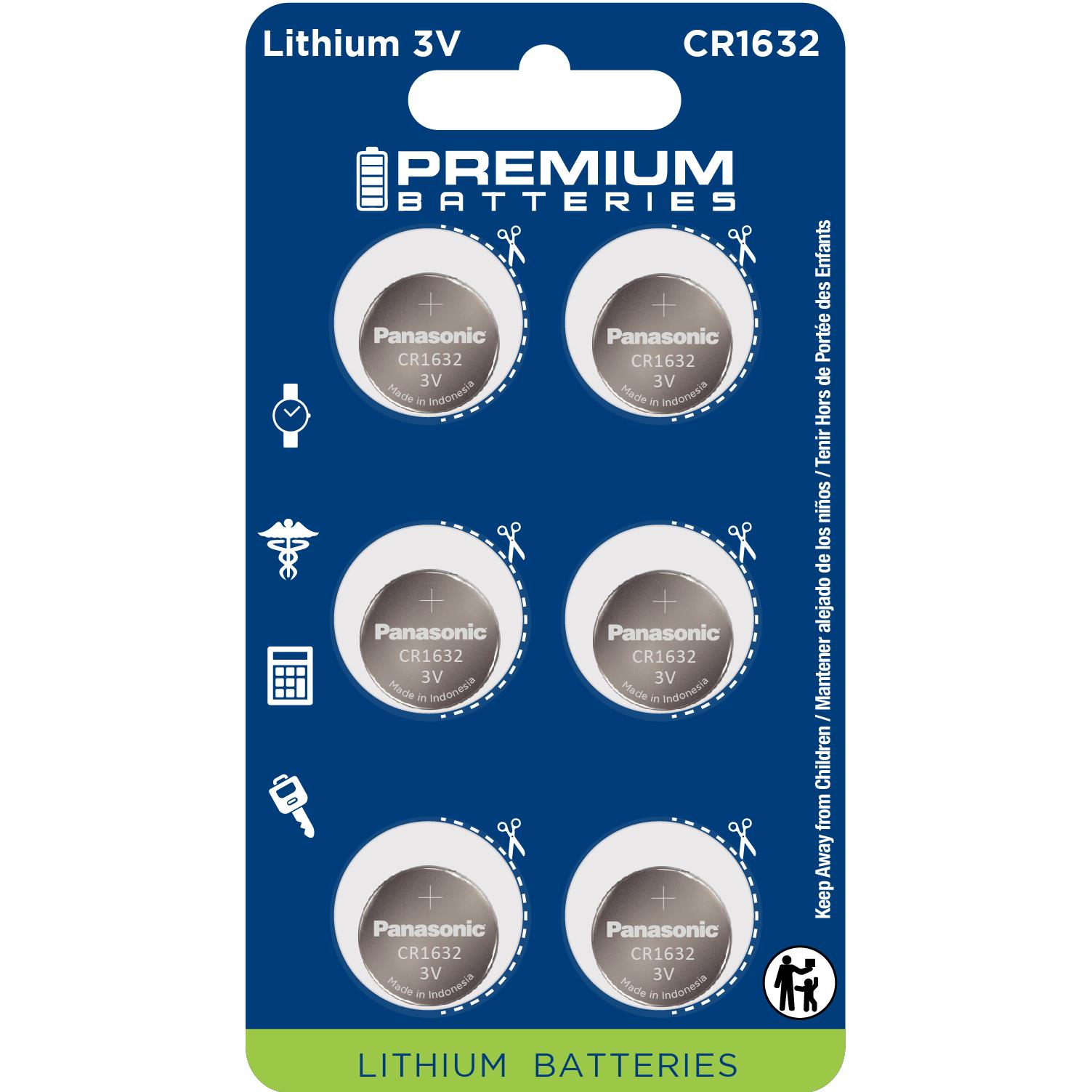 Premium Batteries PB-CR1632 BP/6 electronic component