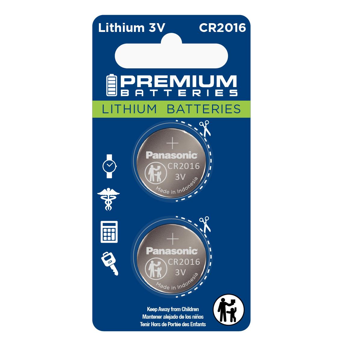 Premium Batteries PB-CR2016 BP/2 electronic component