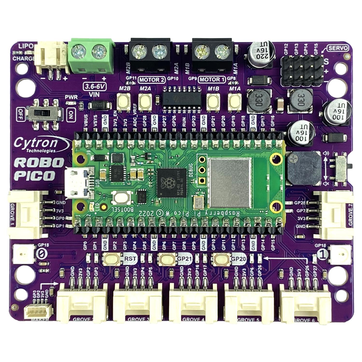 Cytron Technologies Sdn Bhd ROBO-PICO electronic component