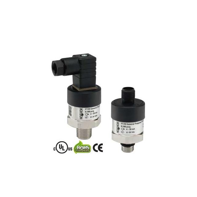 NOSHOK, Inc. PT20-100PSIG-1-1-2-8 electronic component