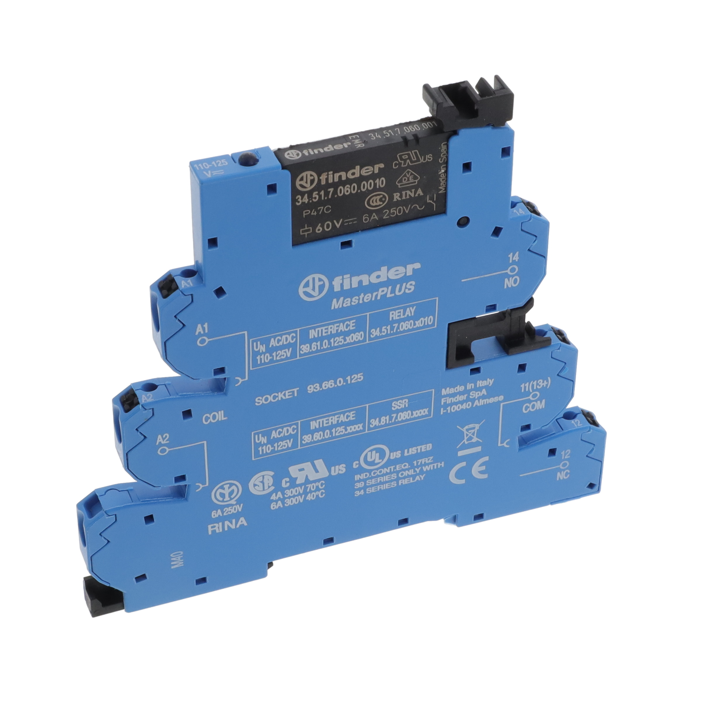 Finder Relays, Inc. 39.61.0.125.0060 electronic component