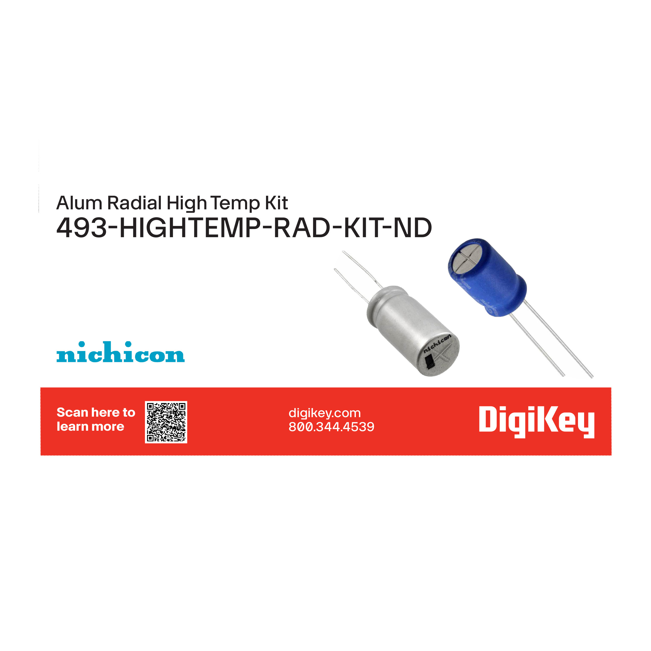 Nichicon HIGHTEMP-RAD electronic component