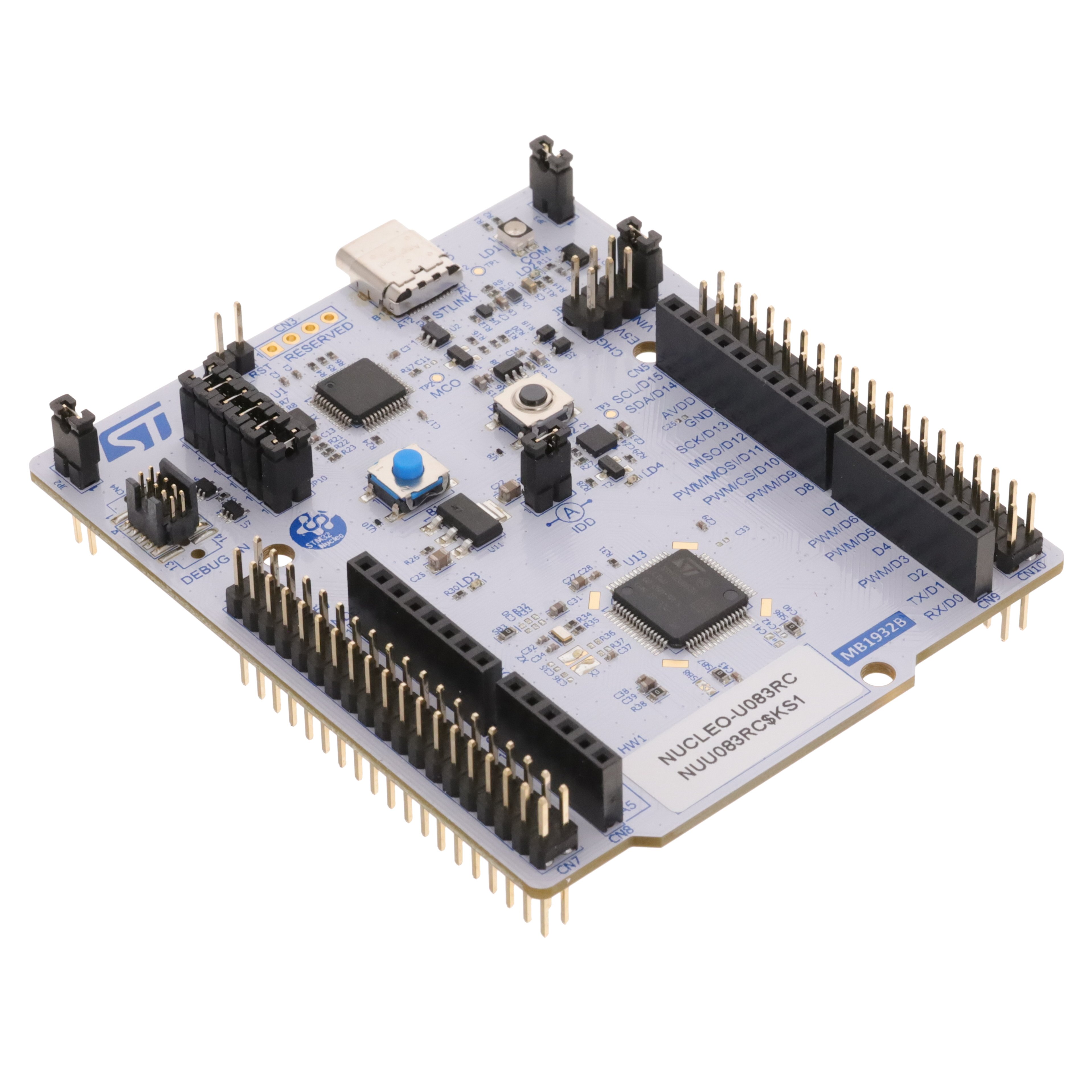 STMicroelectronics NUCLEO-U083RC electronic component