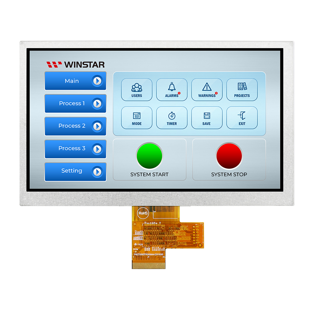 Winstar Display WF70A8SYAHLNN0 electronic component
