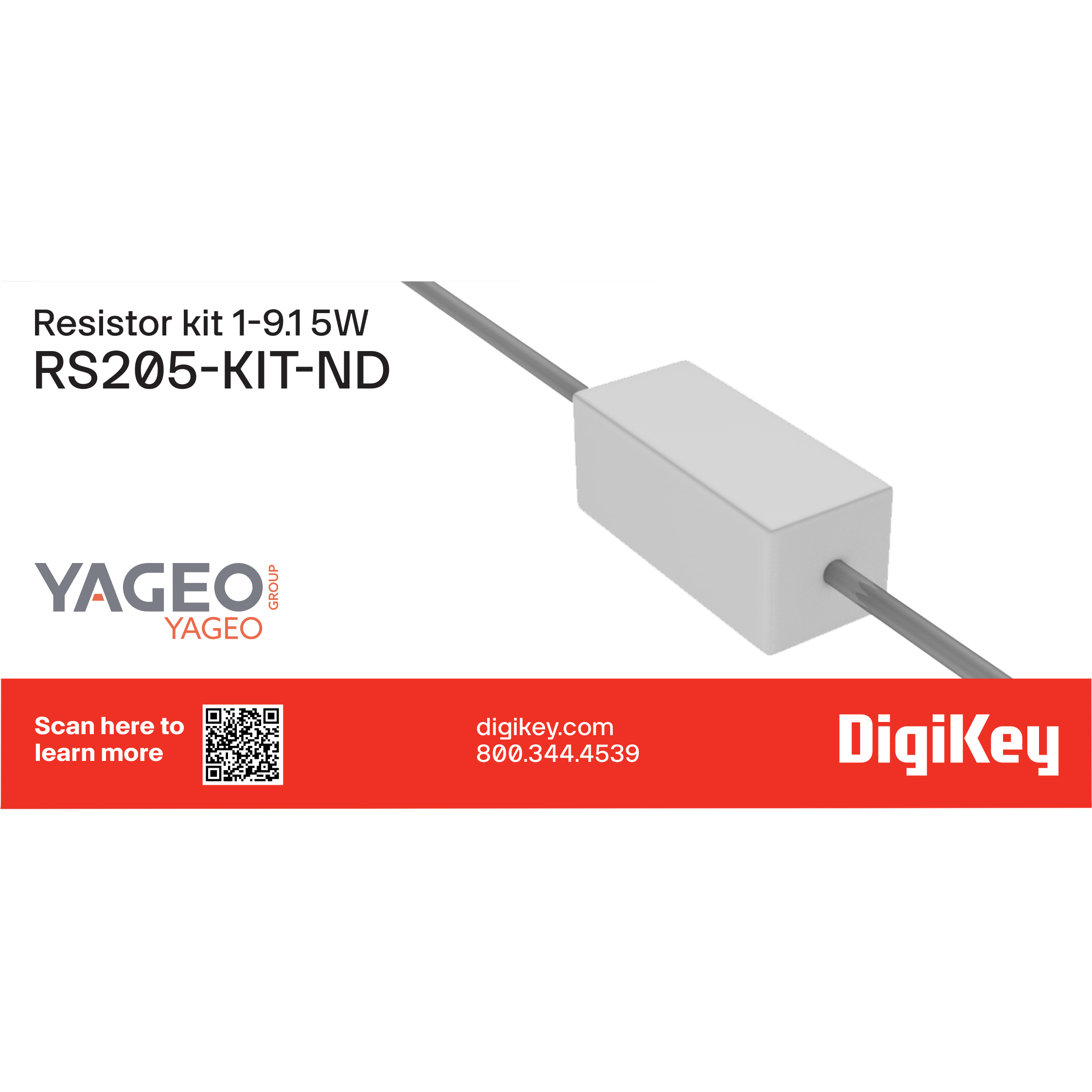 YAGEO RS205 electronic component