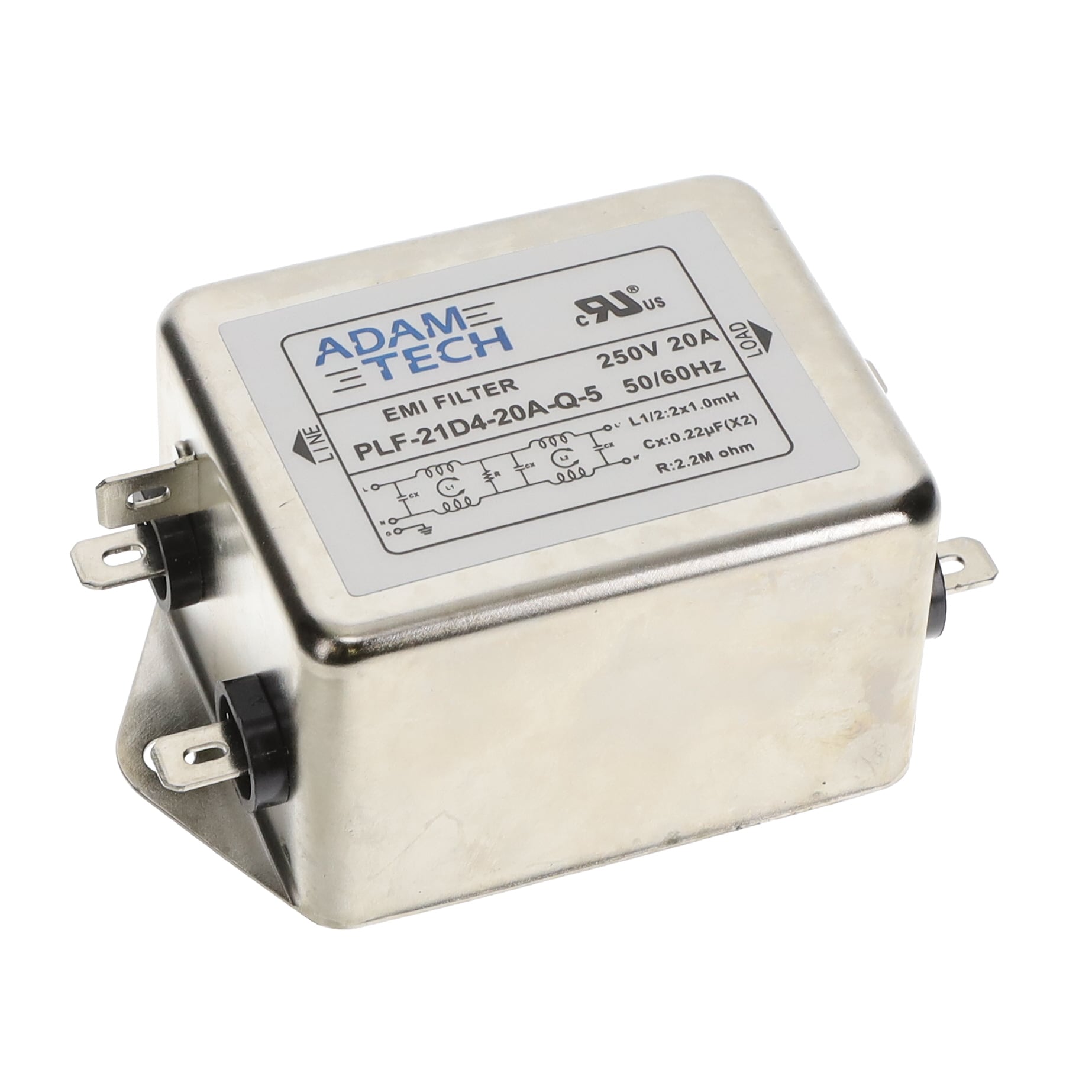 Adam Tech PLF-21D4-20A-S electronic component