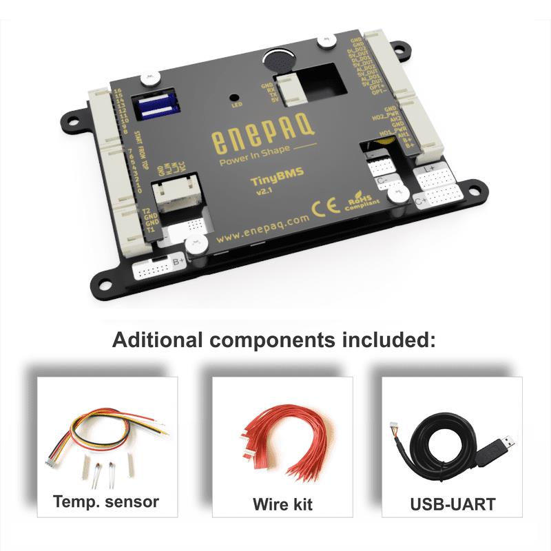 ENEPAQ TinyBMSv2.1-150A 4s-16s 12V-60V electronic component