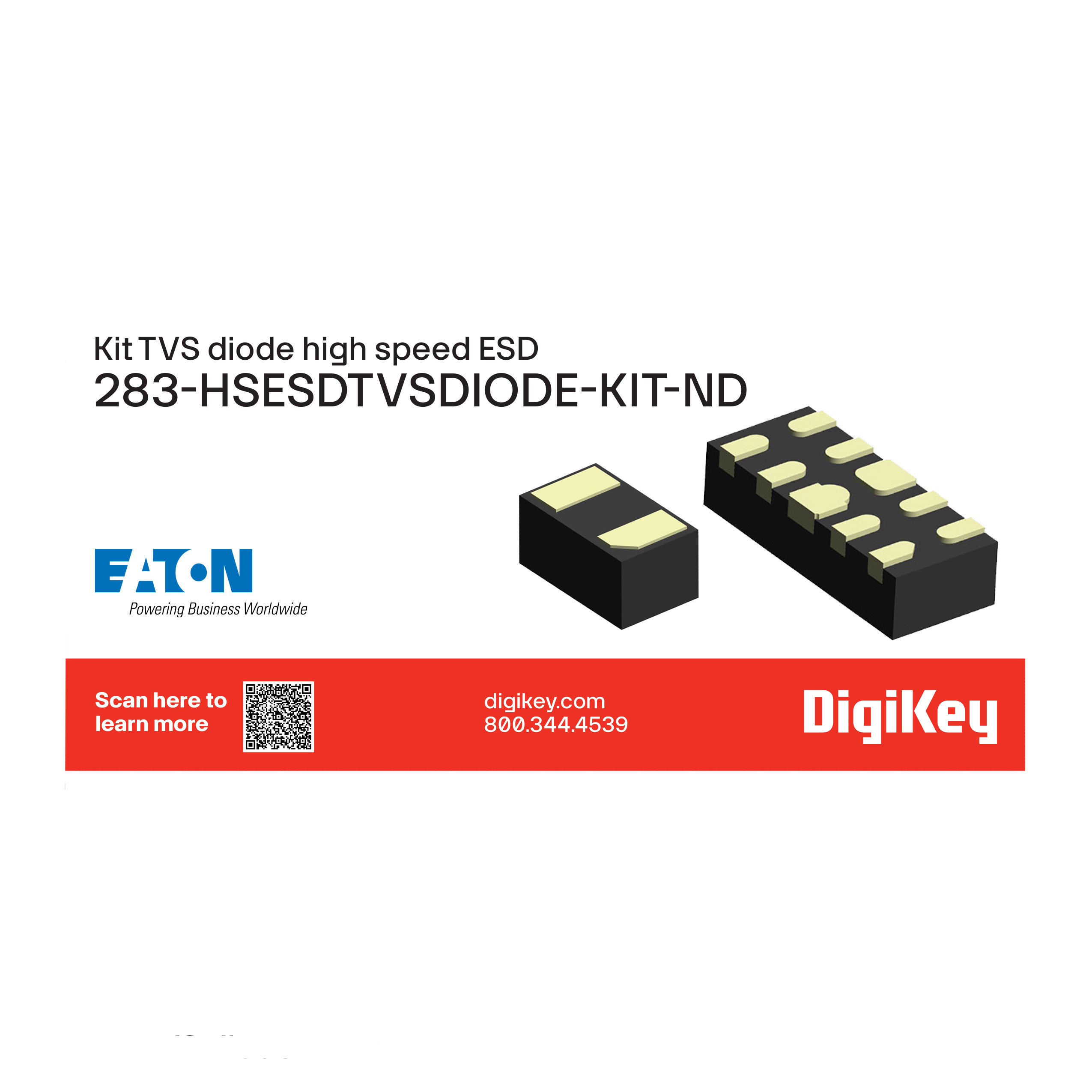 Eaton - Electronics Division HS ESD TVS DIODE KIT electronic component