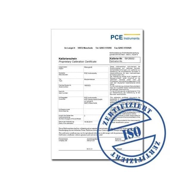PCE Instruments CAL-PCE-MFM electronic component