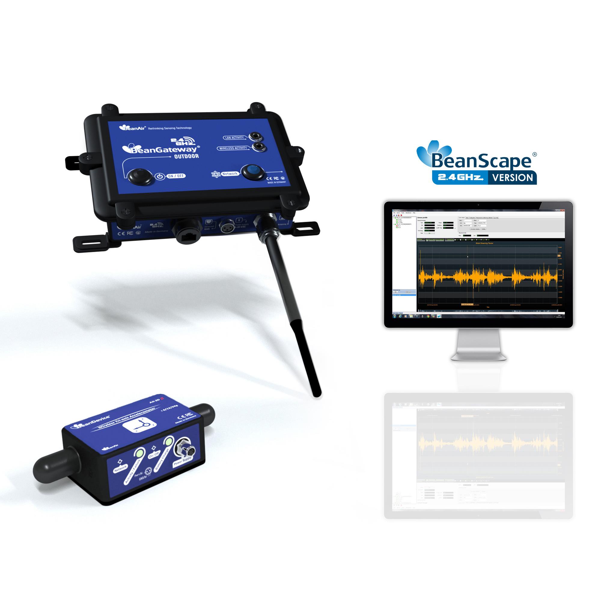 Beanair Sensors SK-SHOCK-AX-3DS-24G-OUT electronic component