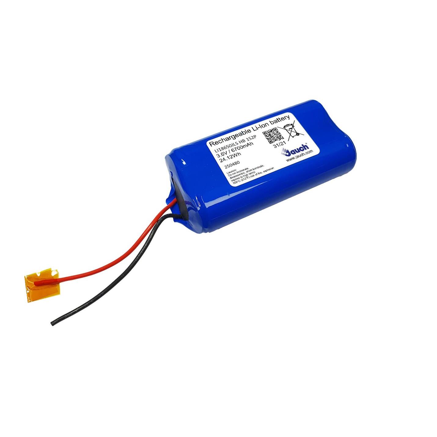 Jauch Quartz LI18650JLS HB 1S2P+PCM+FUSE+2 WIRES 70MM electronic component