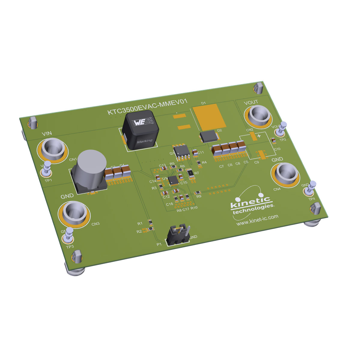 Kinetic Technologies KTC3500EVAC-MMEV01 electronic component