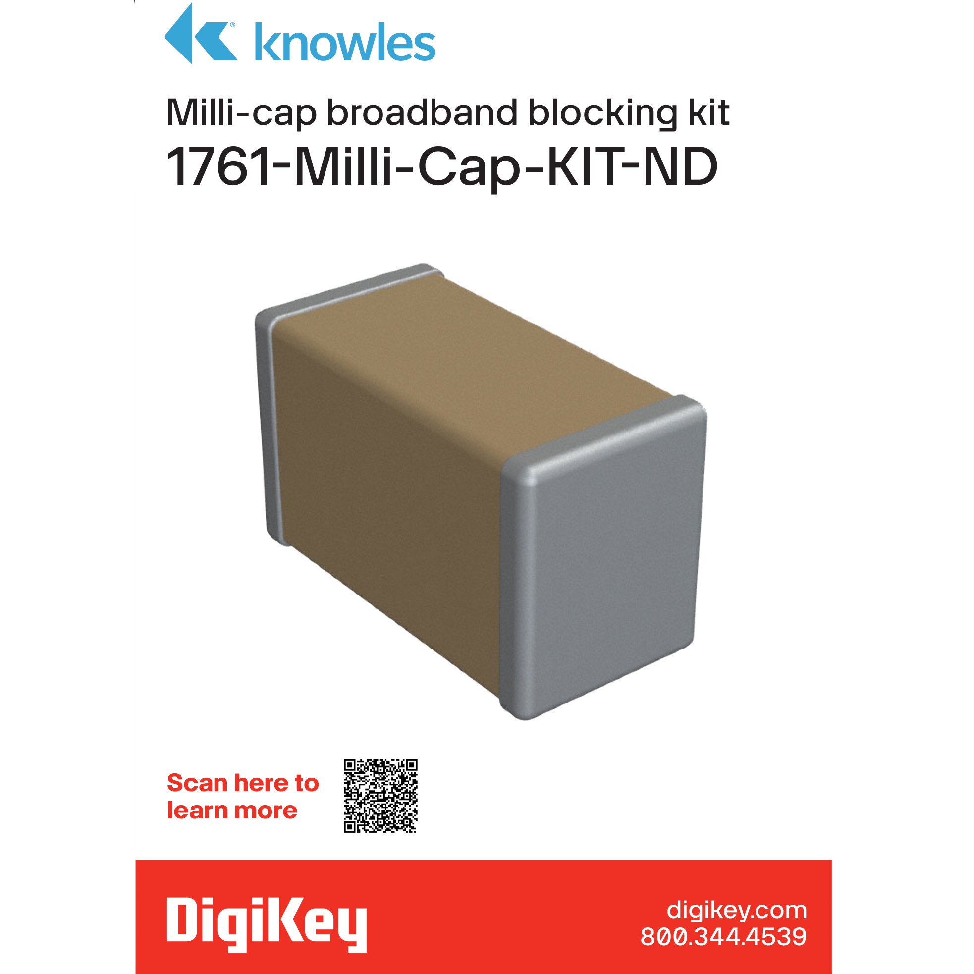 Knowles Dielectric Labs MILLI-CAP-KIT electronic component
