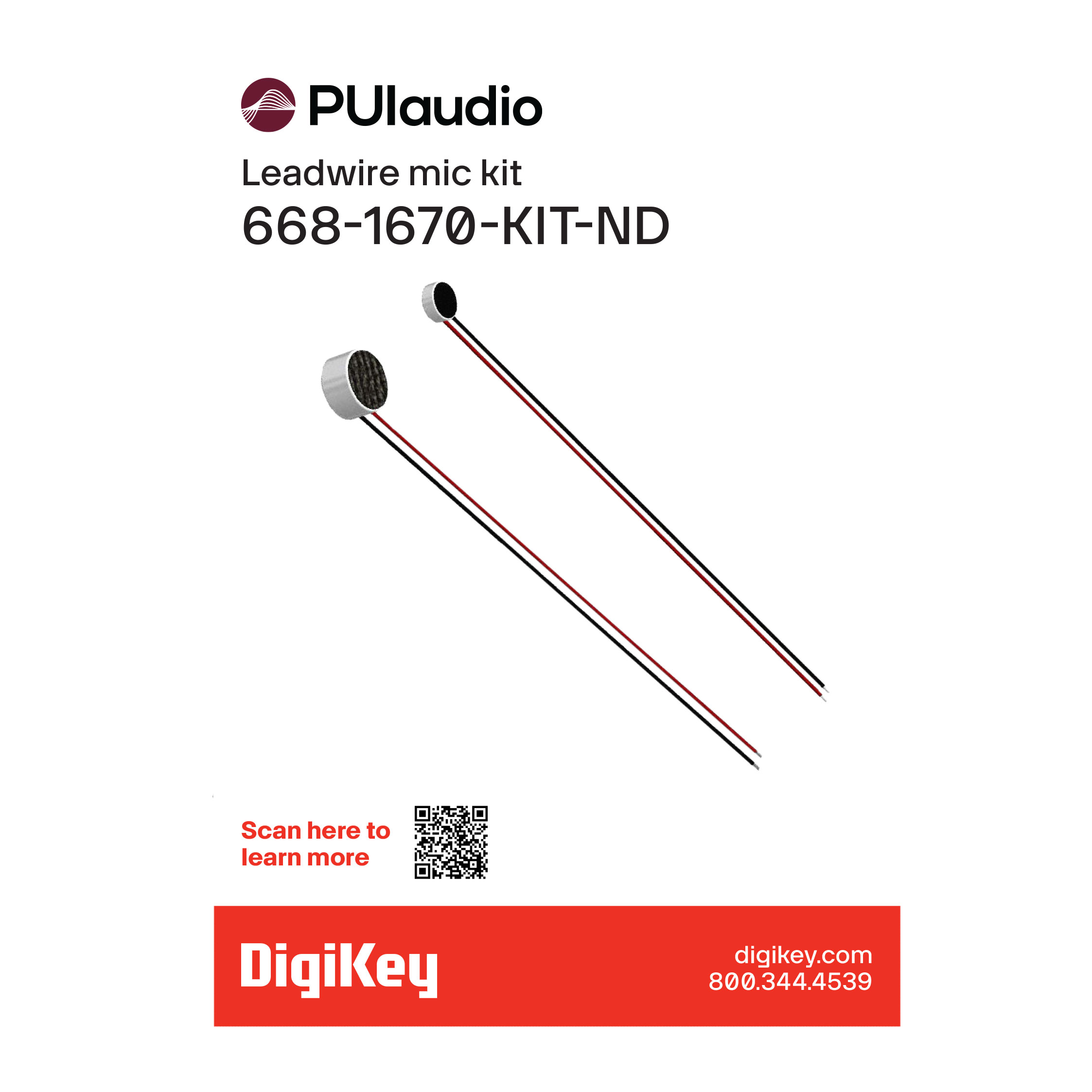 PUI Audio, Inc. 668-1670-KIT electronic component