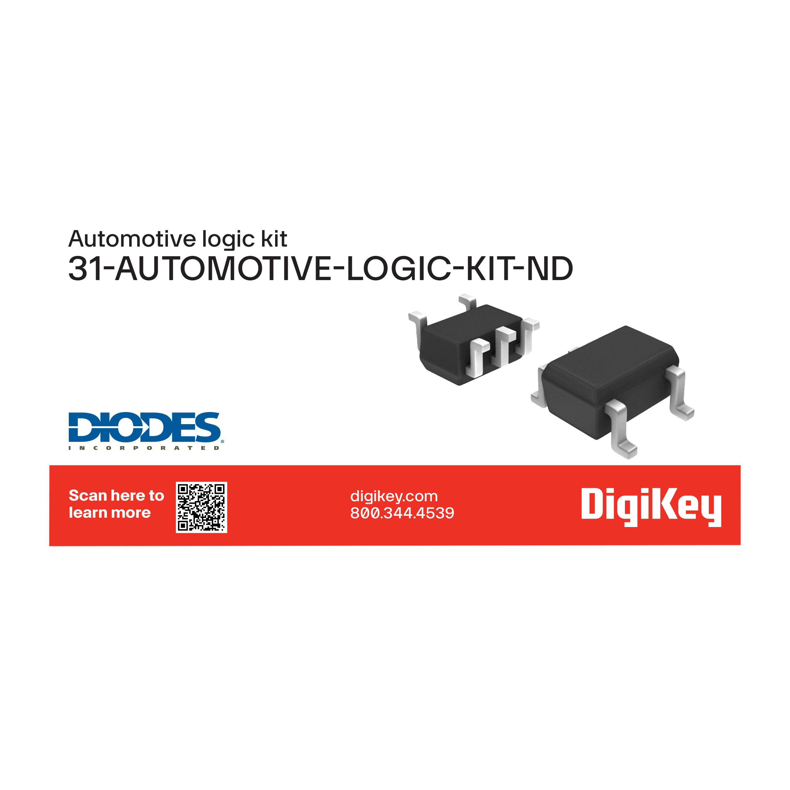 Diodes Incorporated AUTOMOTIVE-LOGIC-KIT electronic component