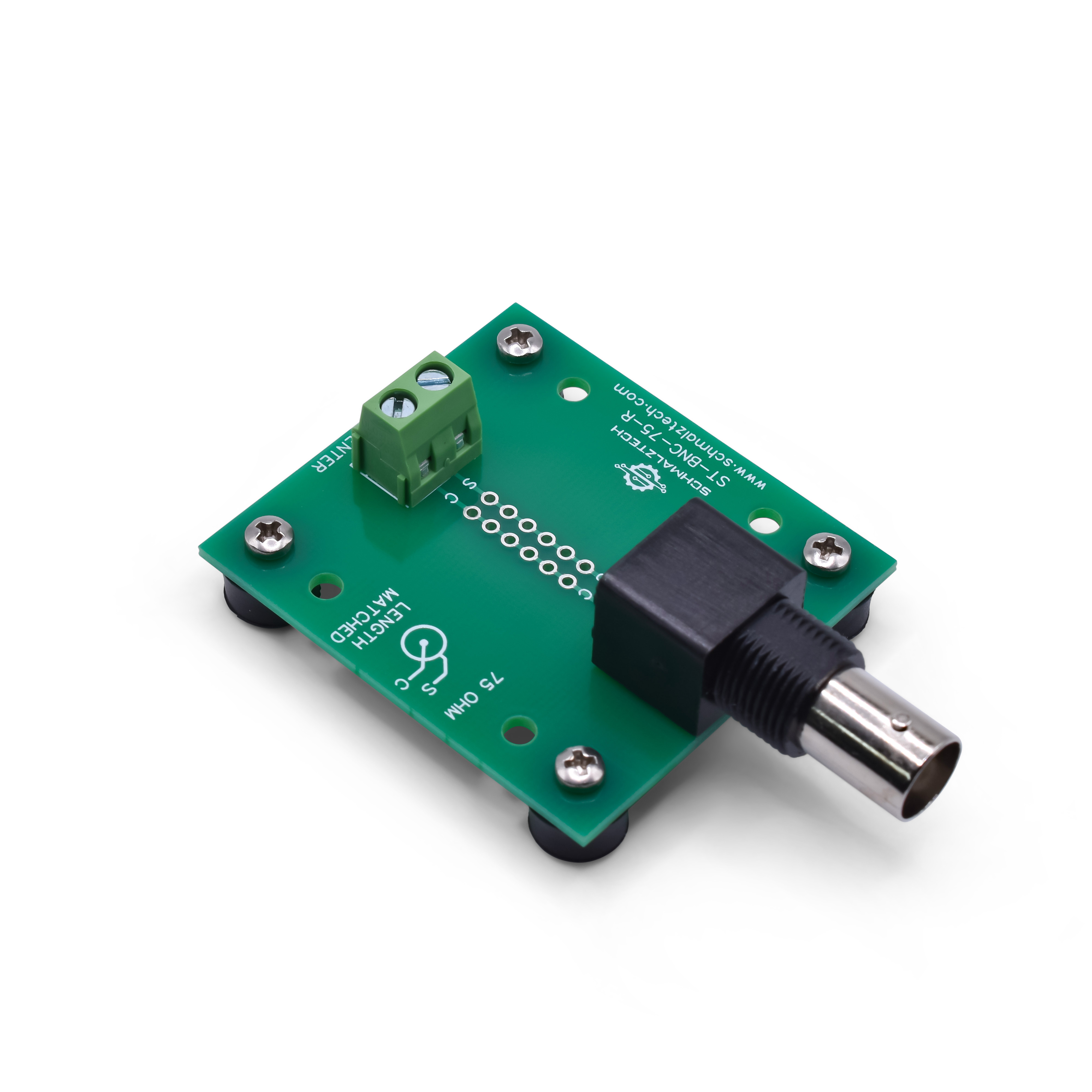 SchmalzTech, LLC ST-BNC-75-R-FT electronic component