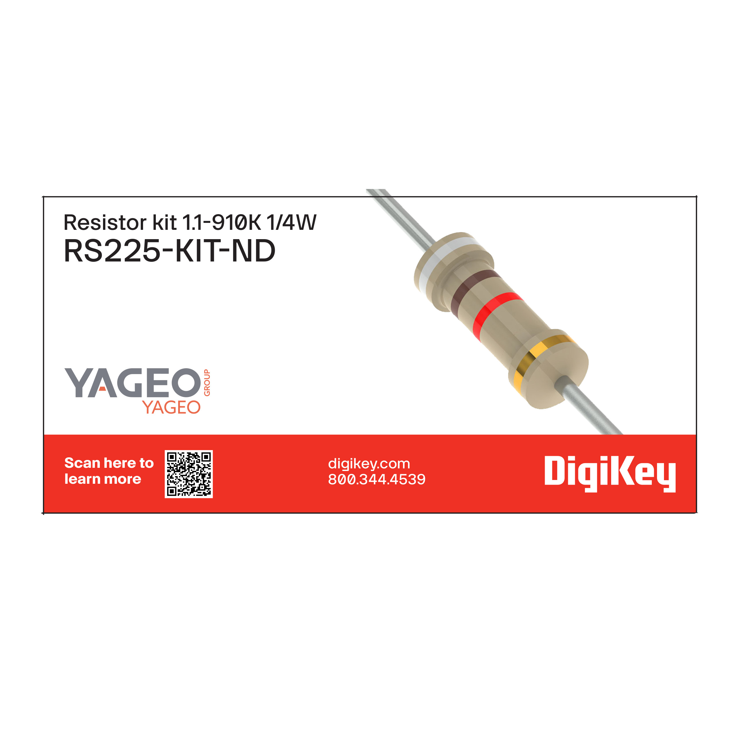 YAGEO RS225 electronic component