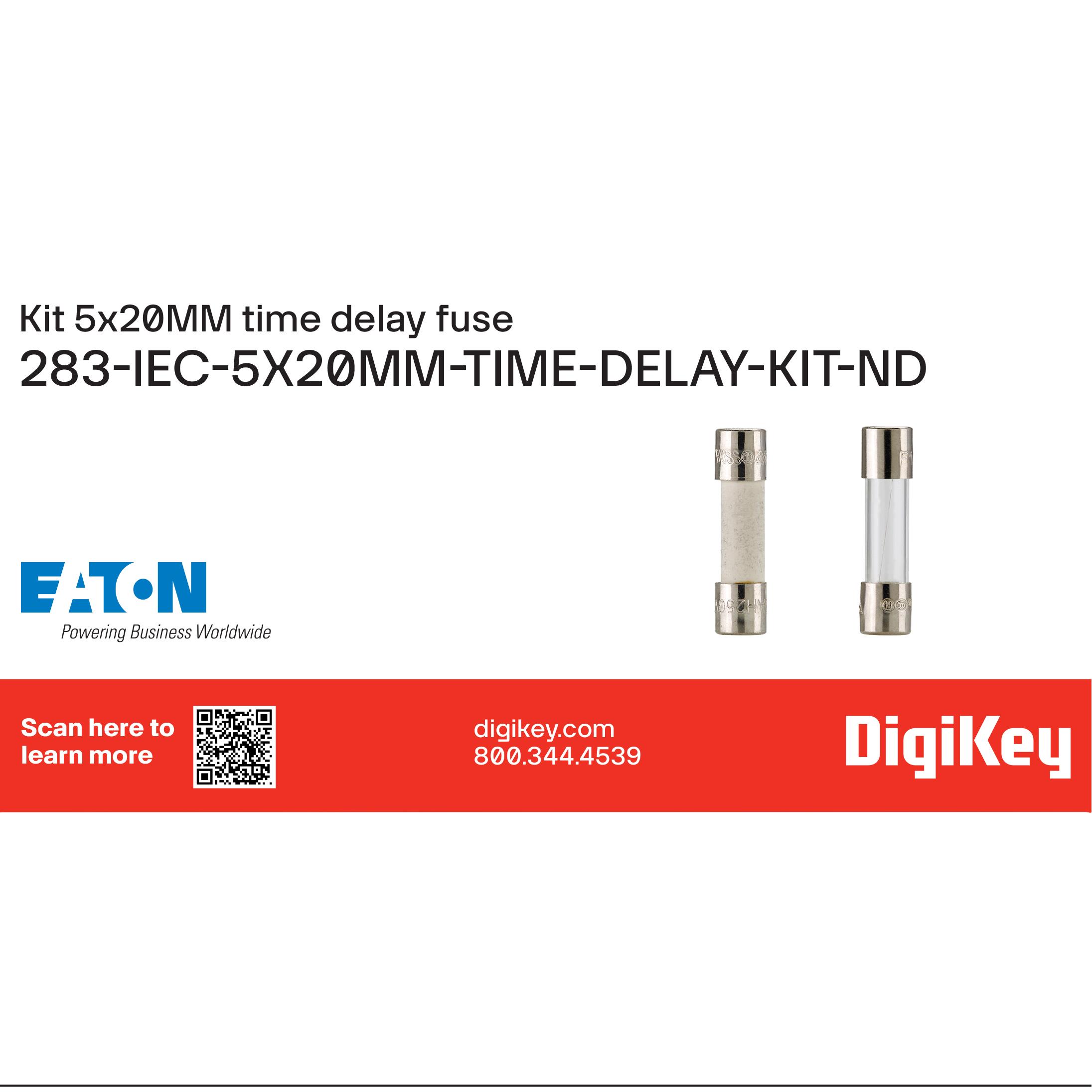 Eaton - Electronics Division IEC-5X20MM-TIME-DELAY-KIT electronic component