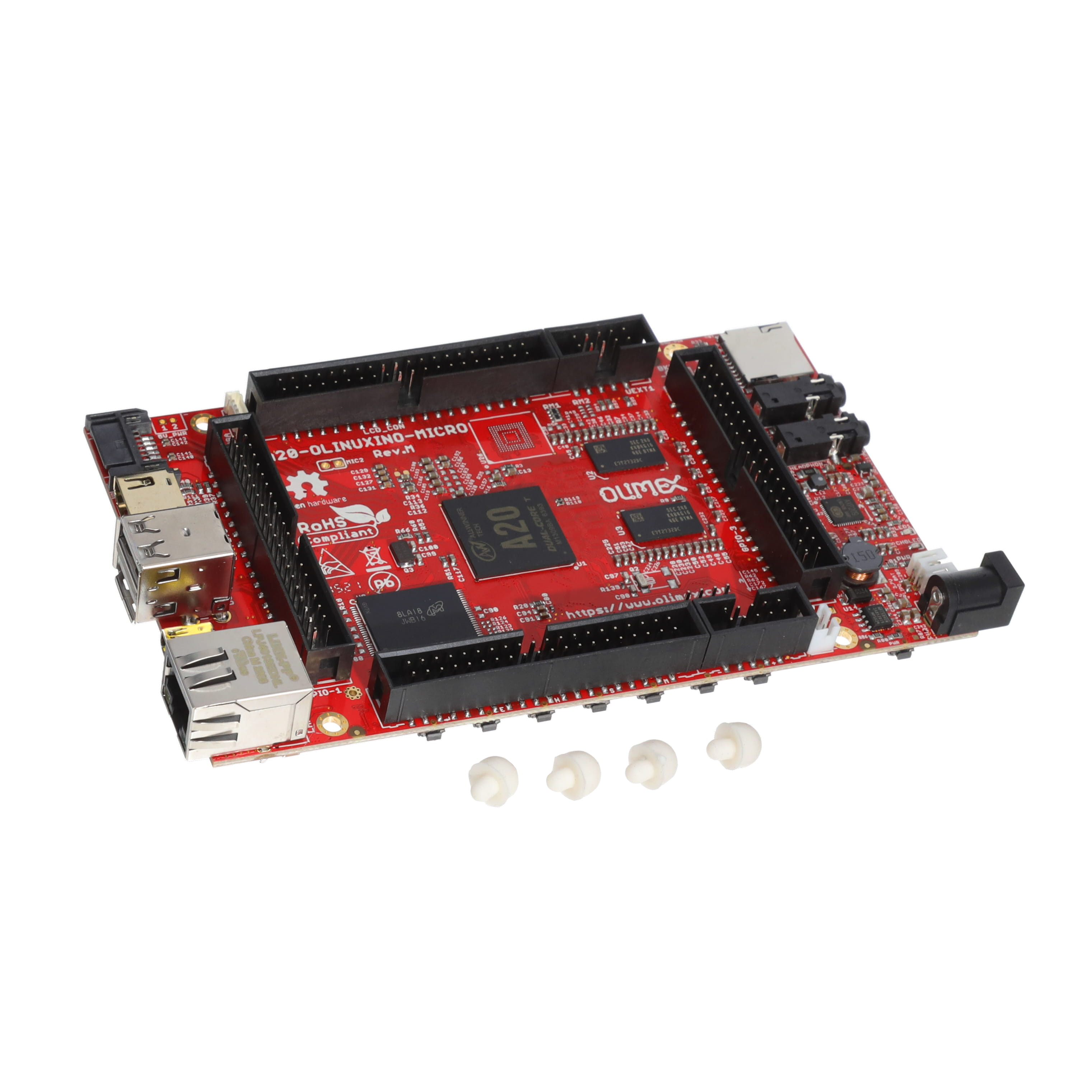 Olimex LTD A20-OLINUXINO-MICRO-E4GS16M electronic component