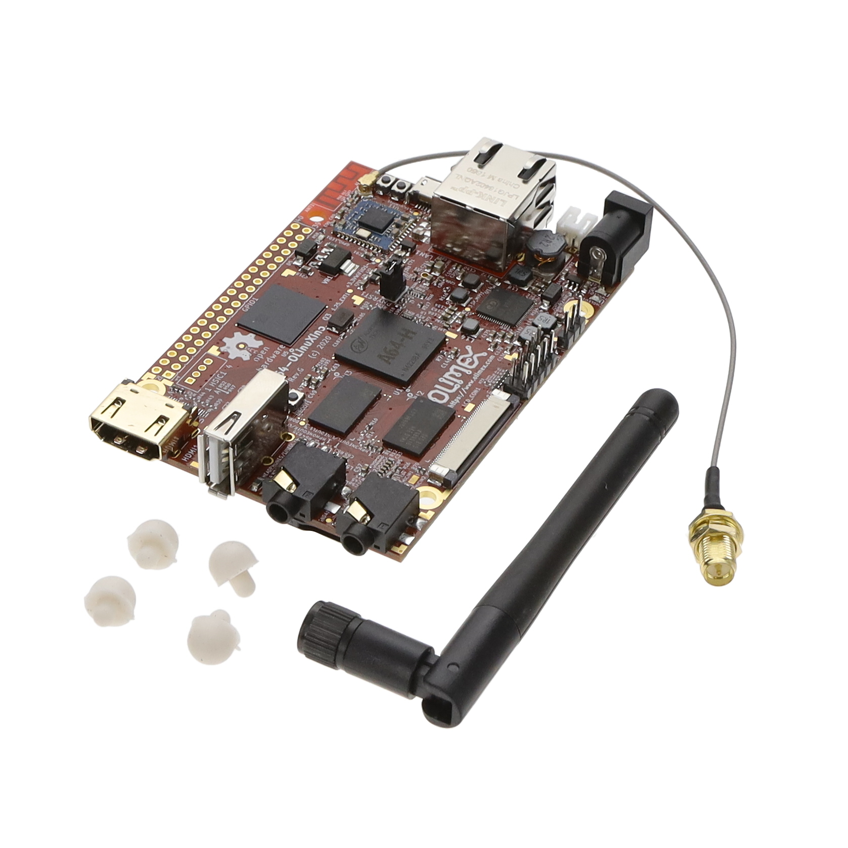 Olimex LTD A64-OLINUXINO-1GE16GW-EA electronic component