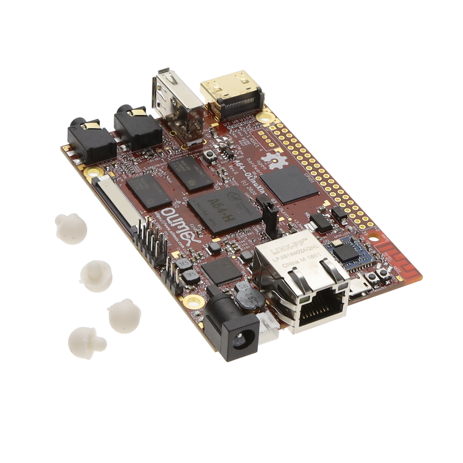 Olimex LTD A64-OLINUXINO-1GE16GW electronic component