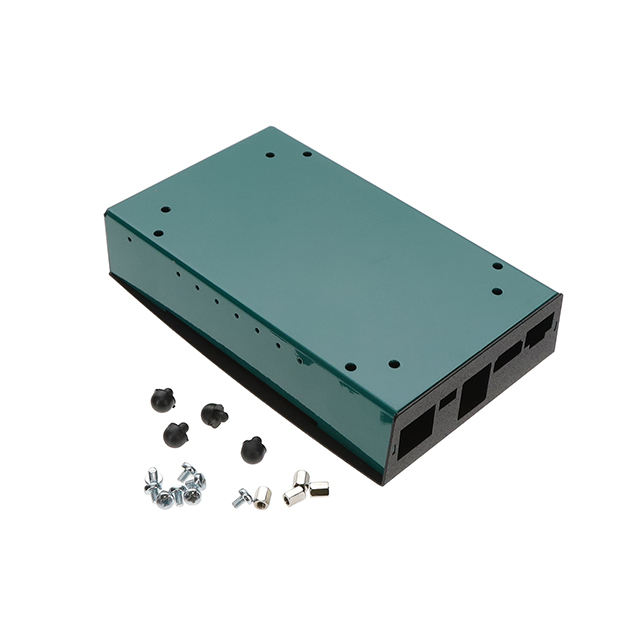 Olimex LTD BOX-MICRO-A-BLACK-GREEN electronic component