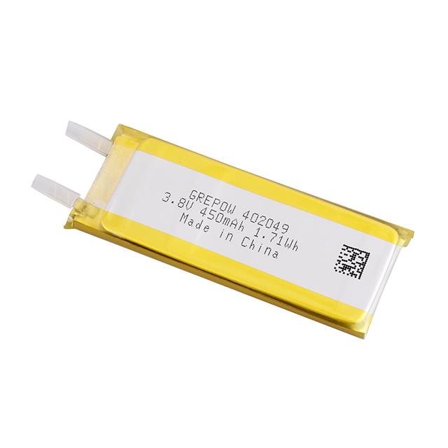 Grepow Inc. GRP402049-1C-3.8V-450mAh electronic component