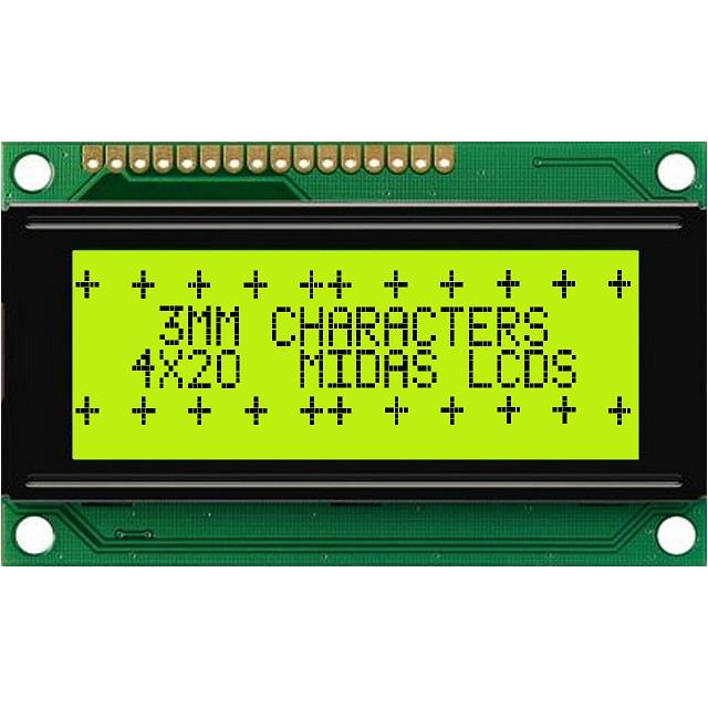 Midas Displays MC42004A6W-SPTLY-V2 electronic component