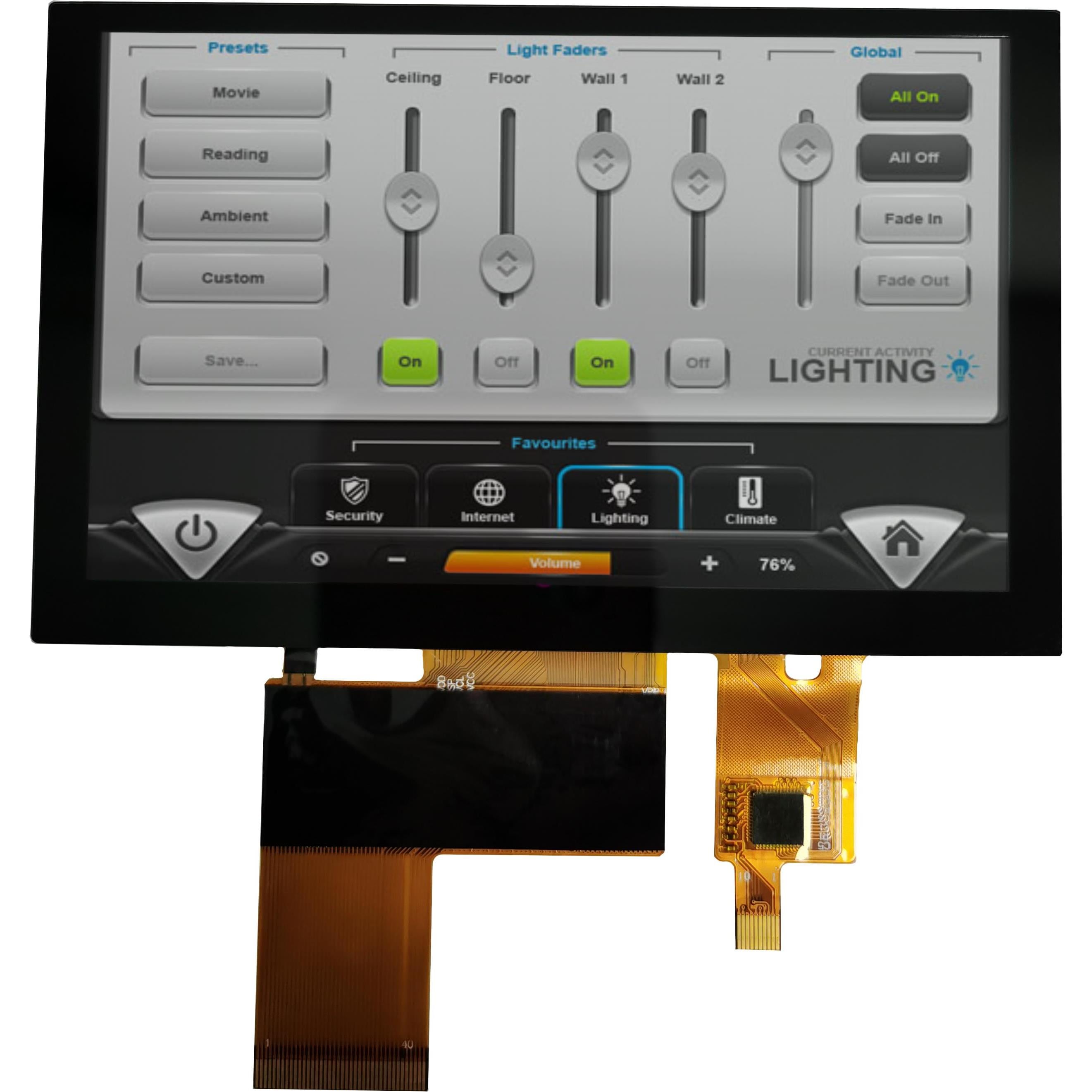 Midas Displays MDT0500D5ISC-RGB electronic component