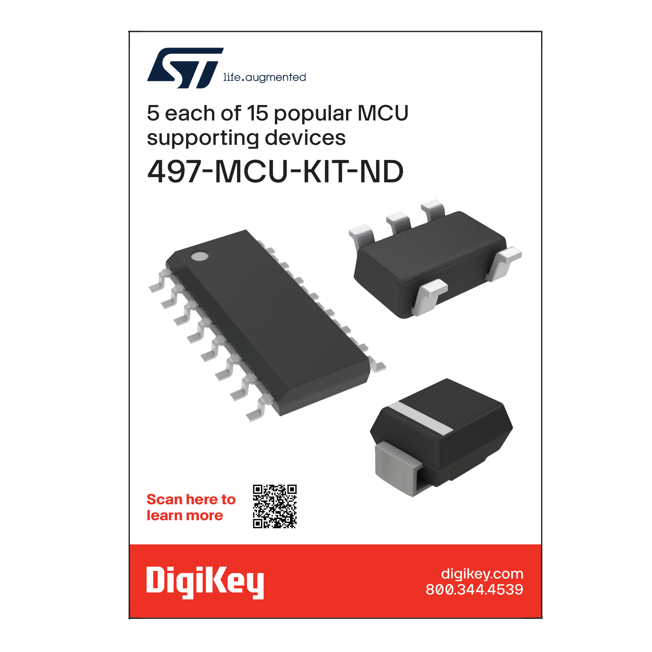 STMicroelectronics 497-MCU-KIT electronic component
