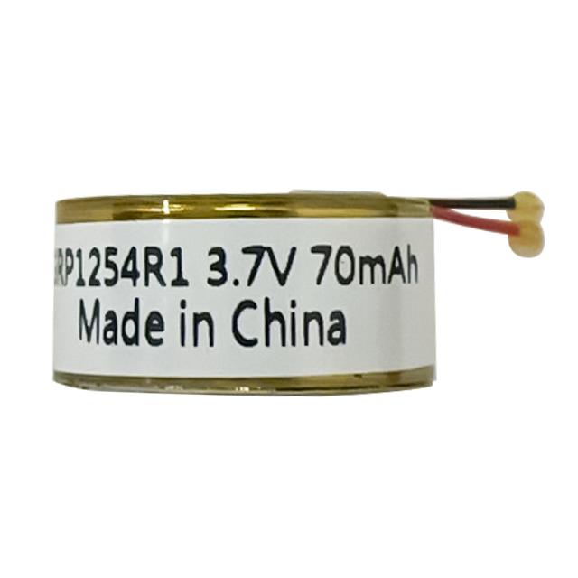 Grepow Inc. GRP1254-1C-3.7V-70mAh with Wire electronic component