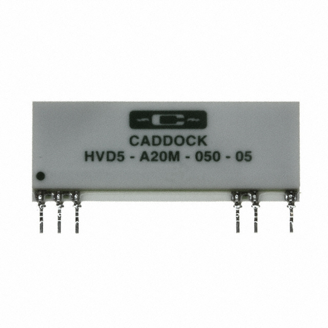 Caddock Electronics Inc. HVD5-A10M-050-05 electronic component
