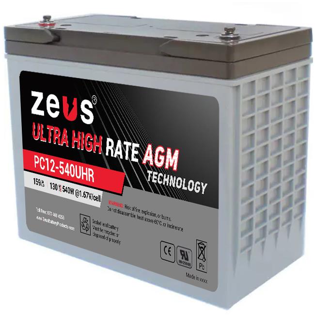 ZEUS Battery Products PC12-540UHR electronic component