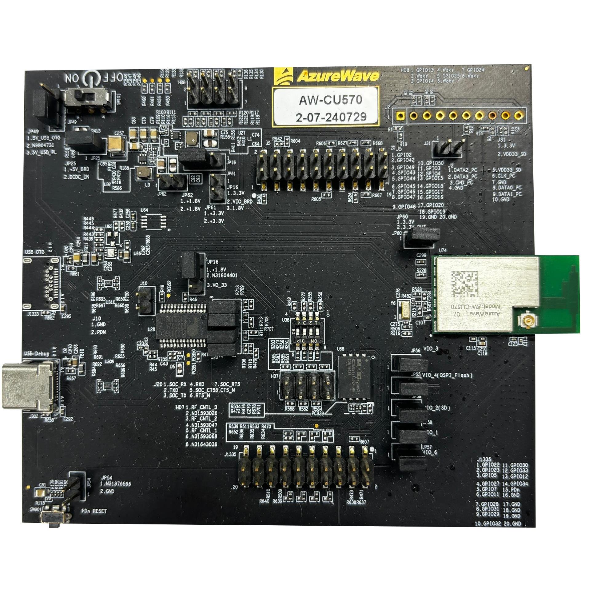 AzureWave Technologies, Inc. AW-CU570-EVB electronic component