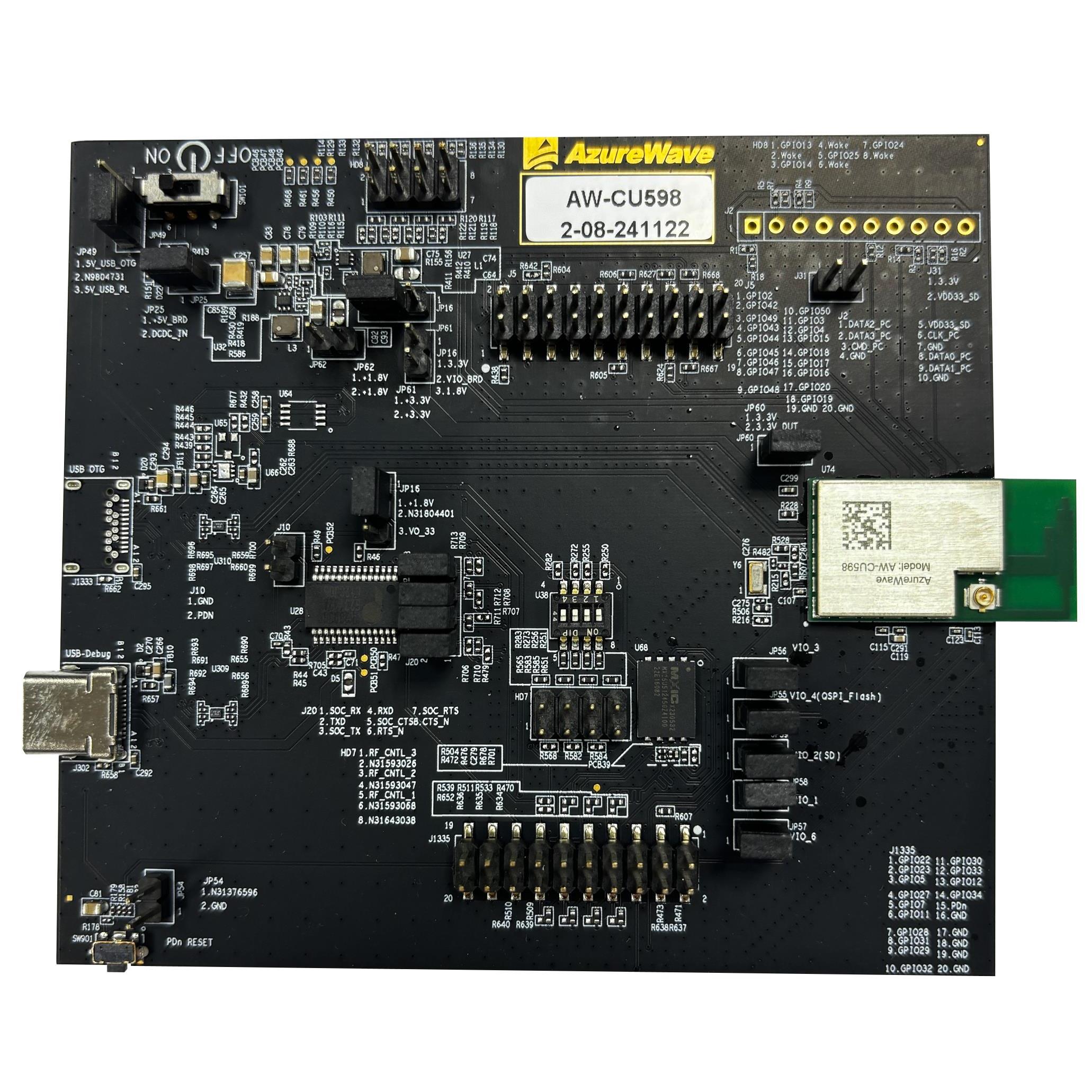 AzureWave Technologies, Inc. AW-CU598-EVB electronic component
