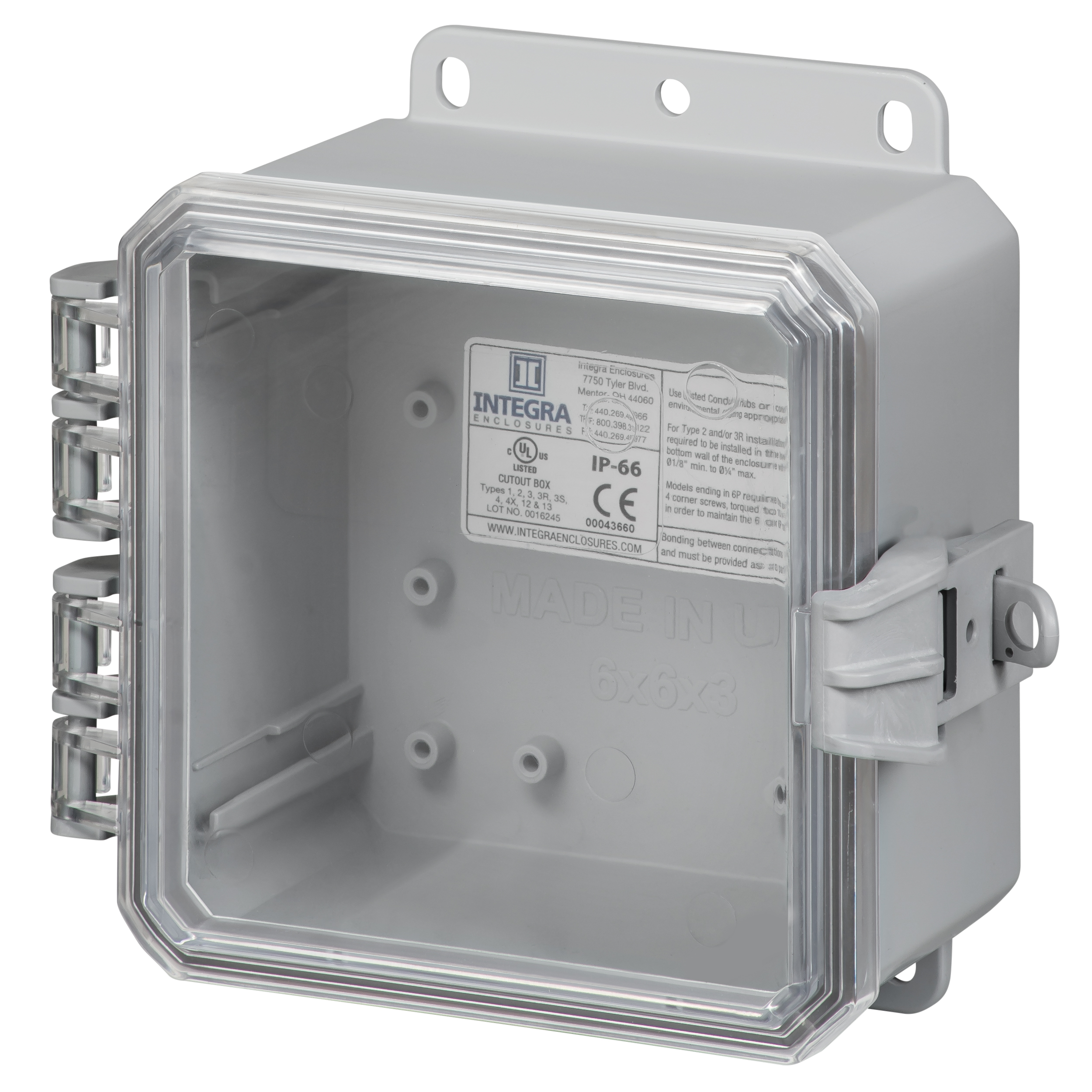Integra Enclosures P6063CNL electronic component