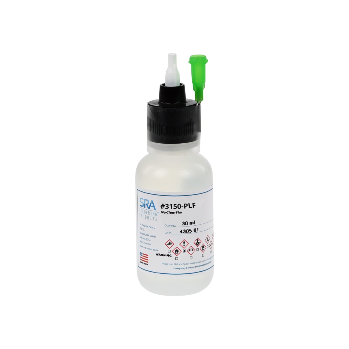 SRA Soldering Products FLS3150PLF-30ML electronic component