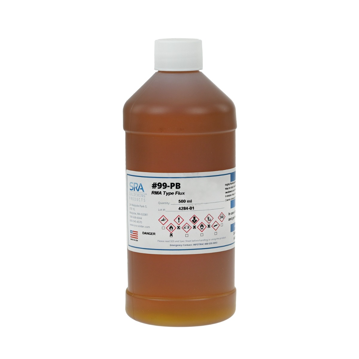 SRA Soldering Products FLS99PB-500ML electronic component