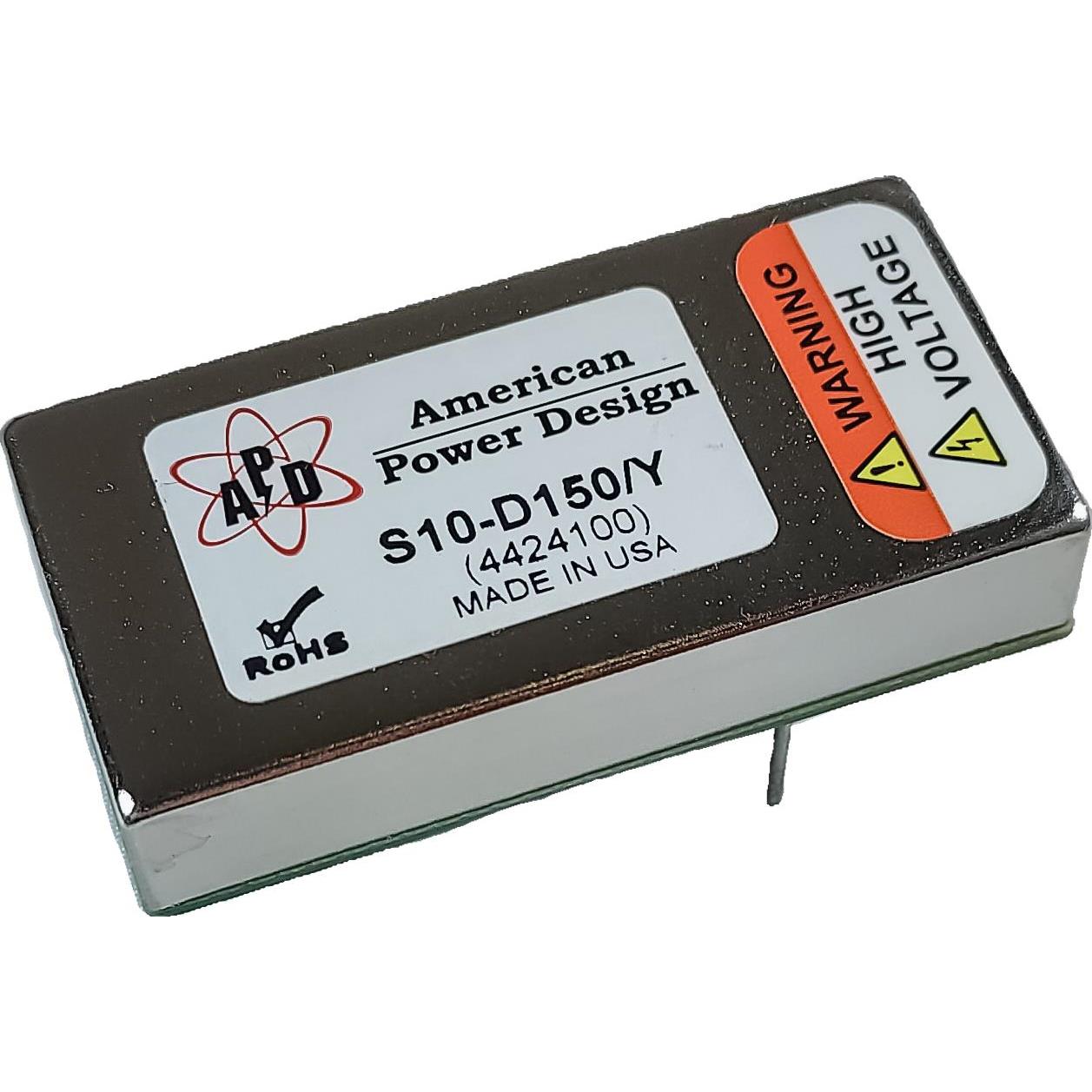 American Power Design Inc. S10-D150/Y electronic component