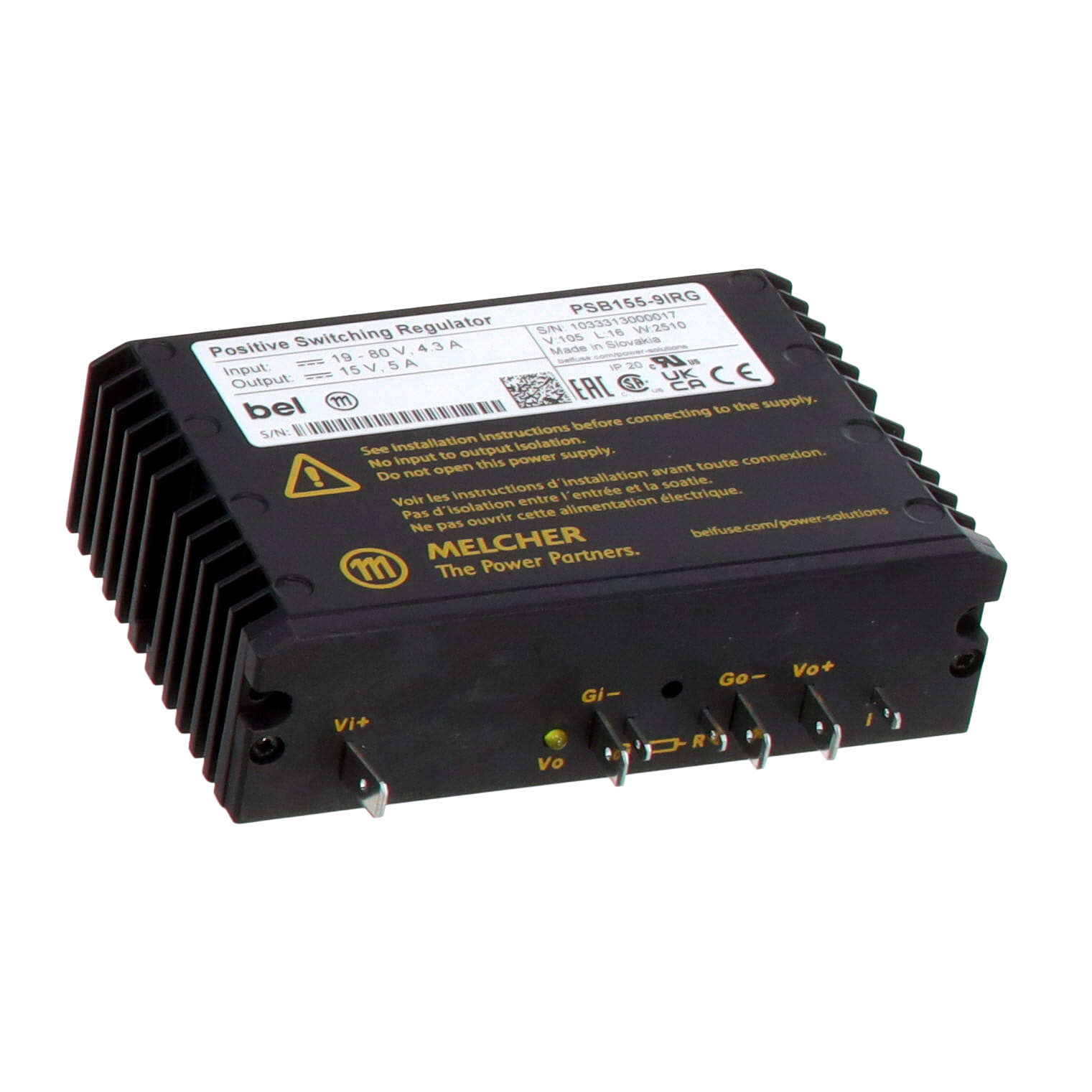 Bel Power Solutions PSB155-9IRG electronic component