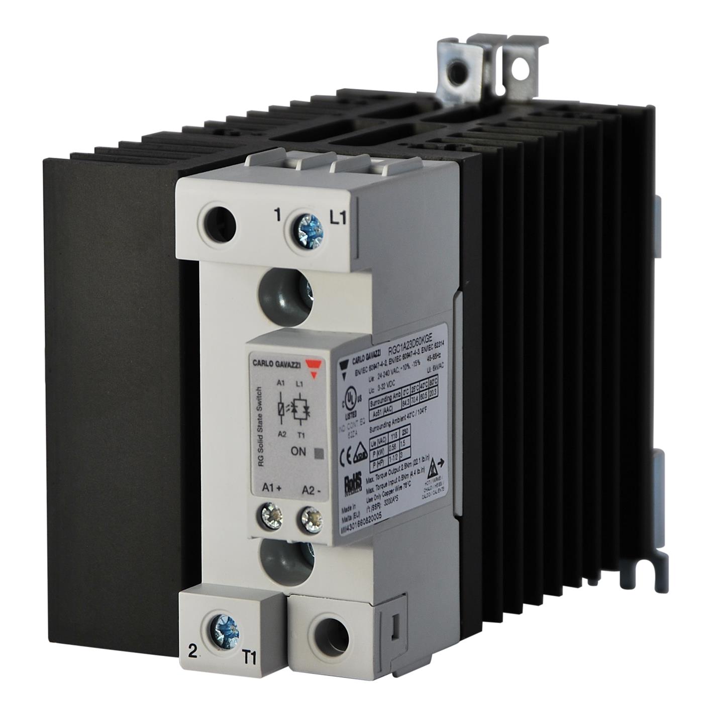 Carlo Gavazzi Inc. RGC1A60A60KGE electronic component