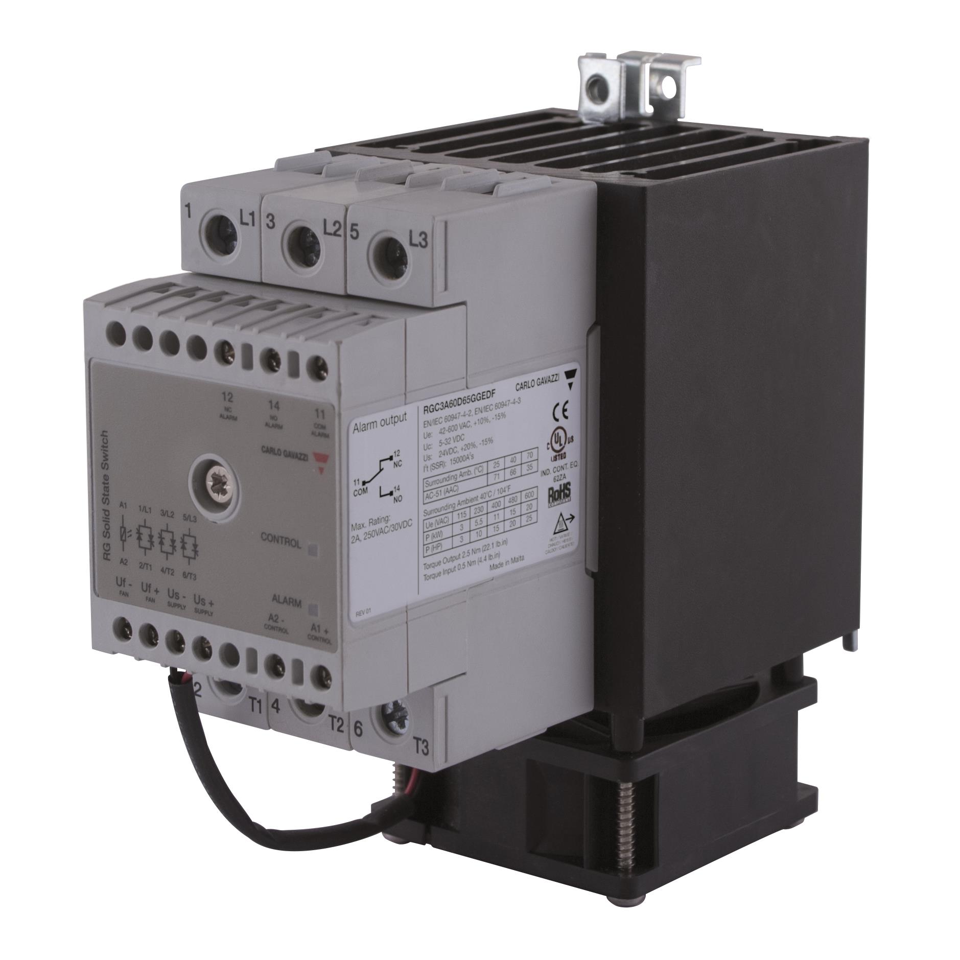 Carlo Gavazzi Inc. RGC3A60A65GGEAF electronic component