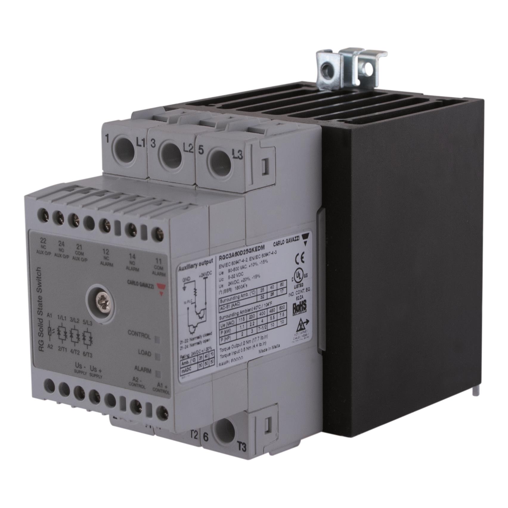 Carlo Gavazzi Inc. RGC3A60D25GKEDM electronic component