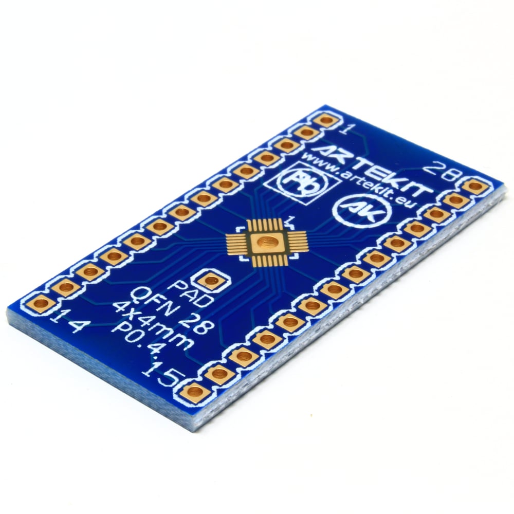 Artekit Labs DA-QFN28-4X4P40 electronic component