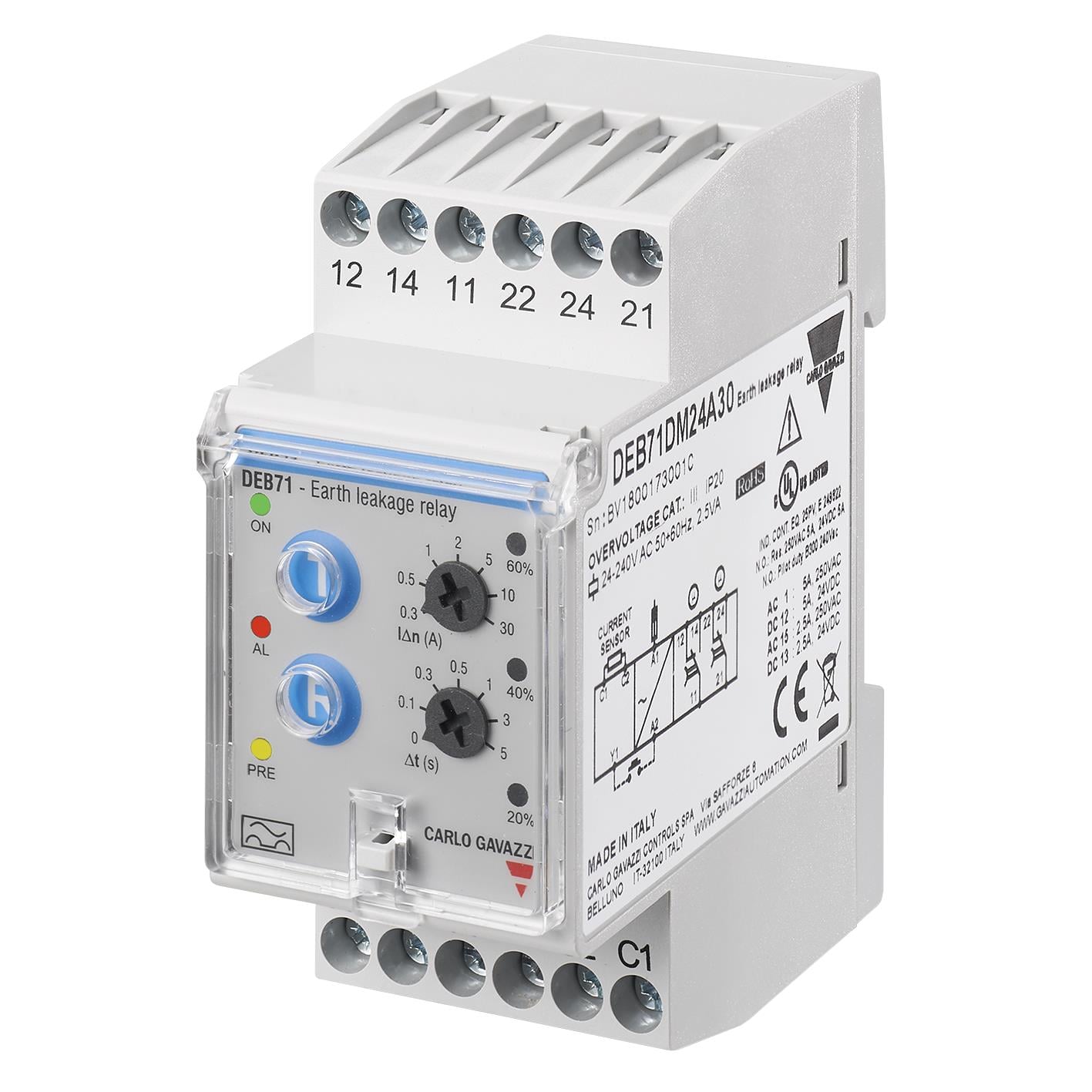 Carlo Gavazzi Inc. DEB71DM24A30 electronic component