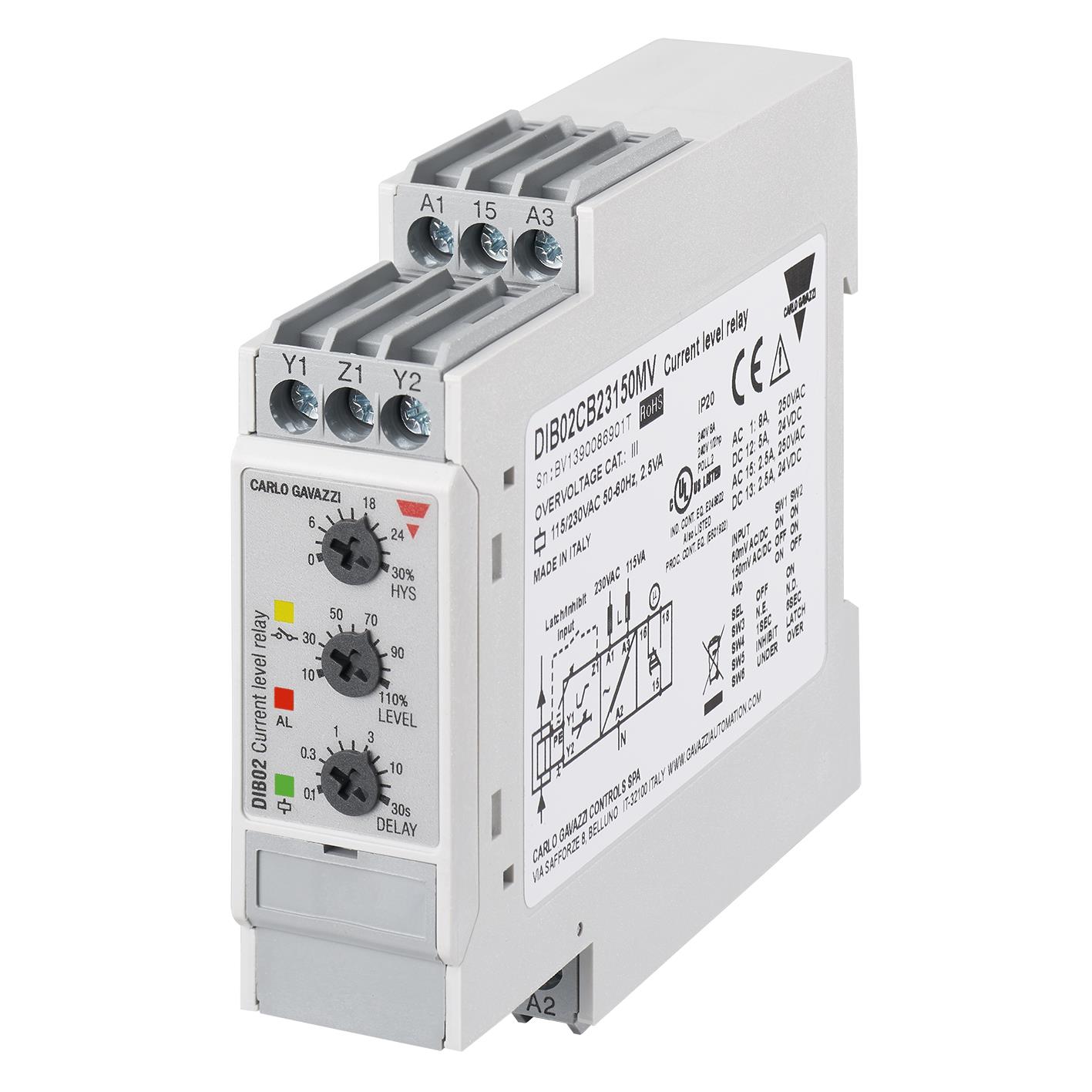 Carlo Gavazzi Inc. DIB02CB23150MV electronic component