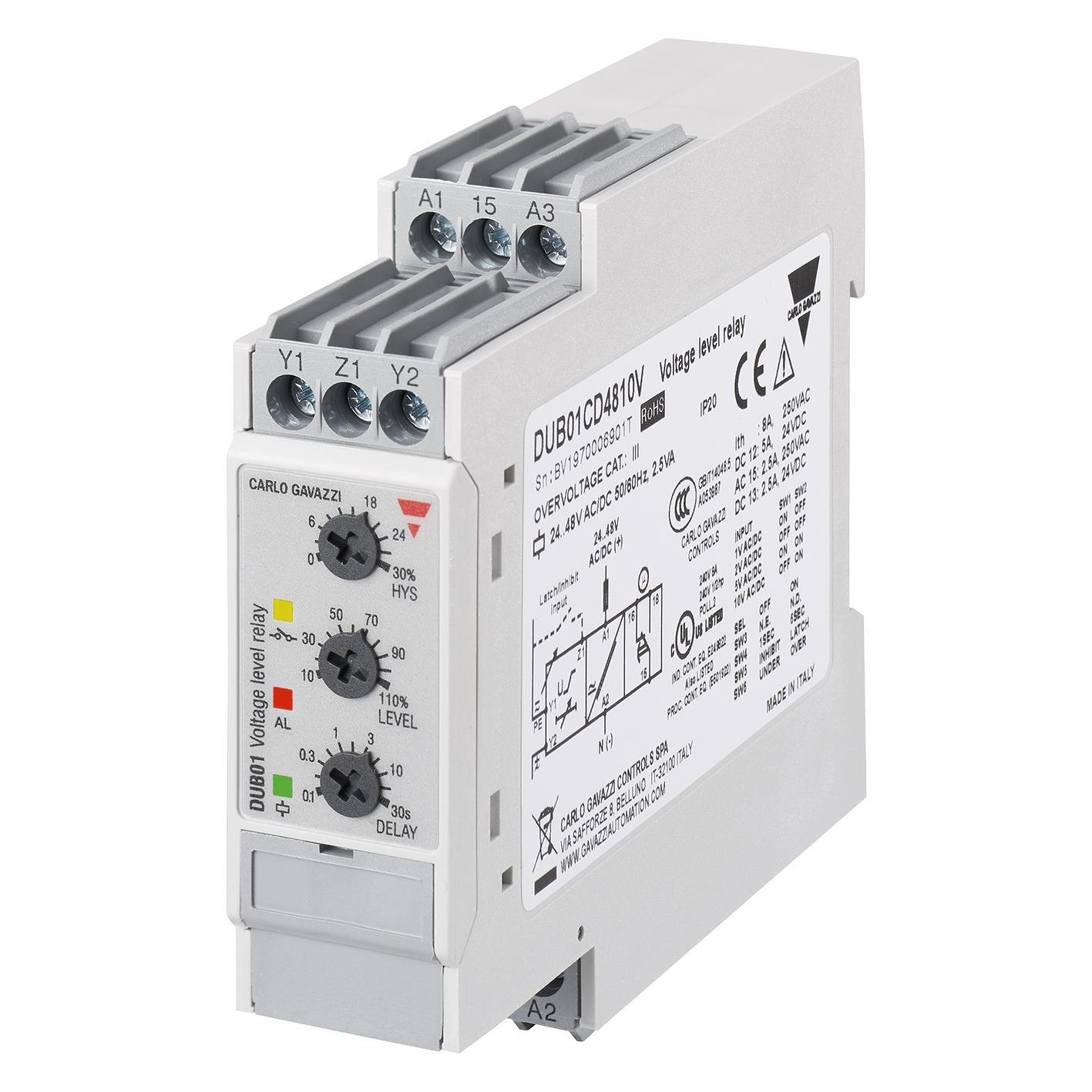 Carlo Gavazzi Inc. DUB01CD4810V electronic component